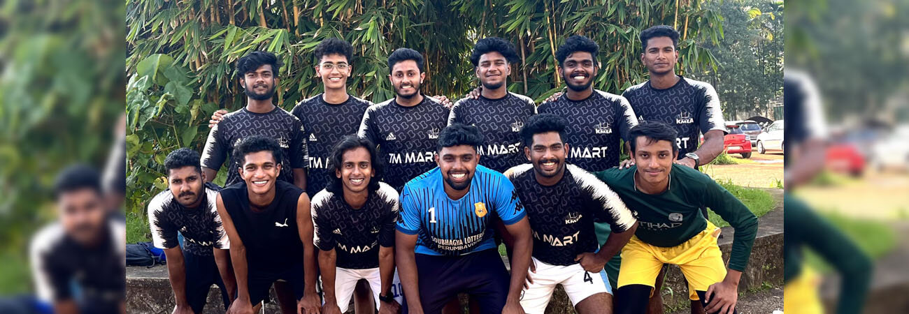 KMEA Engg. Handball Men Team Secured 3rd Prize