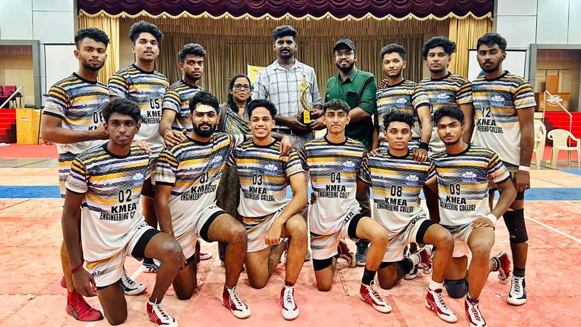 2nd Runners APJAKTU Inter Zone Kabaddi Men Championship 2023-24