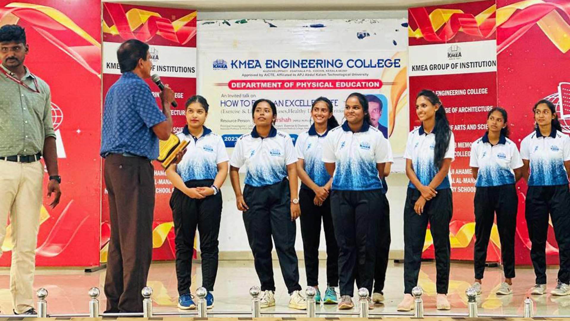 Health Awareness session by Dr Shershah Associate Professor …Department of Physical Education, Travancore Medicity Kollam