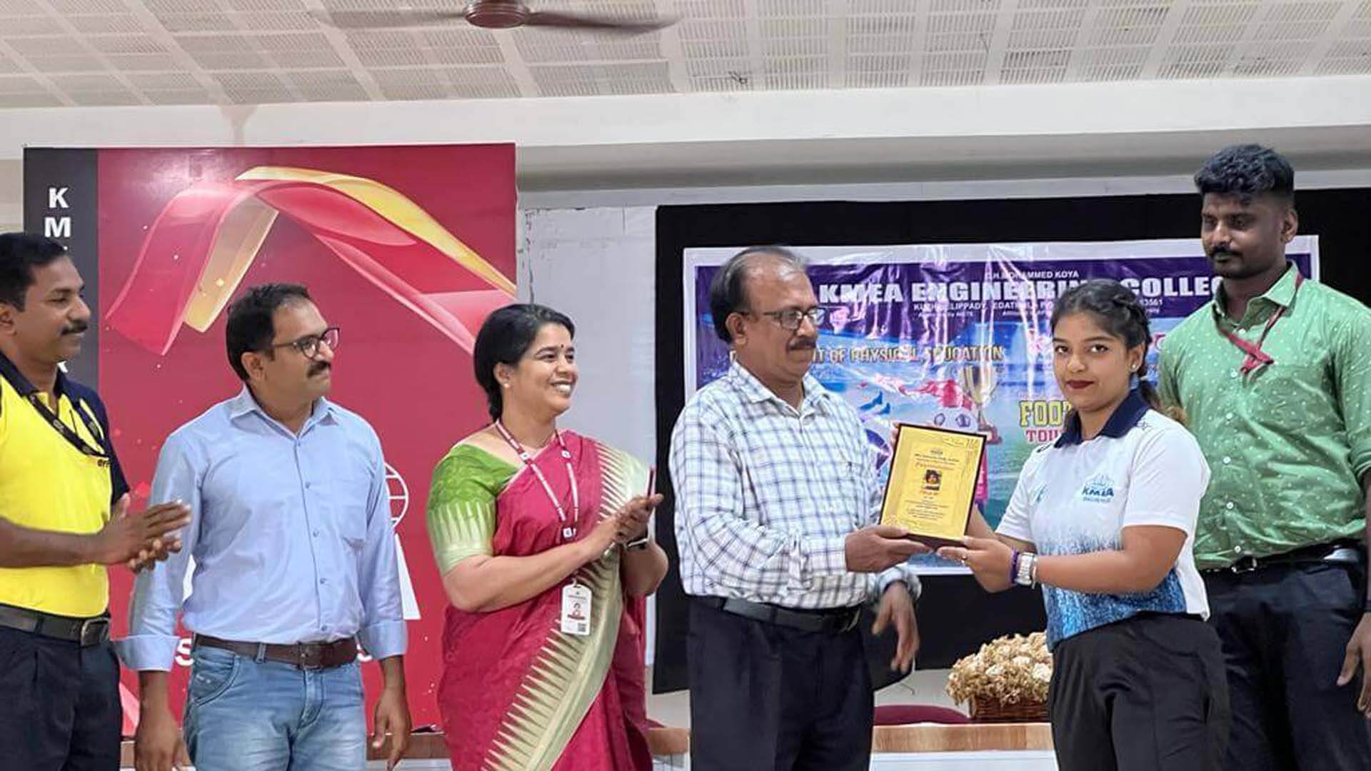 Outstanding Sports Person – Pooja M P