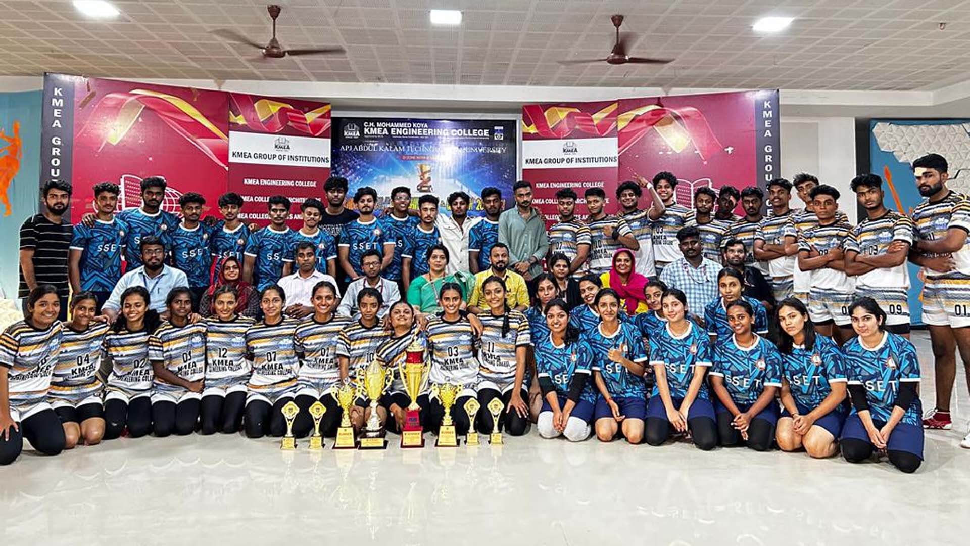 Winners & Runners APJAKTU D Zone Kabaddi Men & women Championship 2023-24